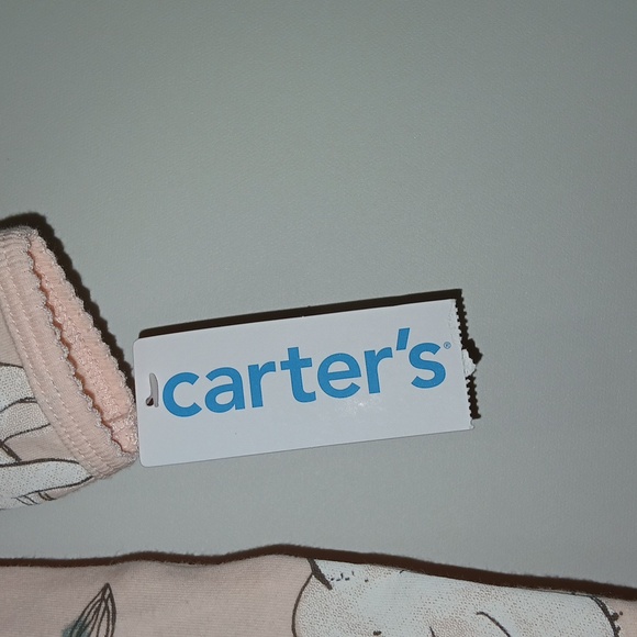 Carters Sleep Play zip up peach koalas bear printdesign onesie Size 6 Months NWT - Picture 2 of 7